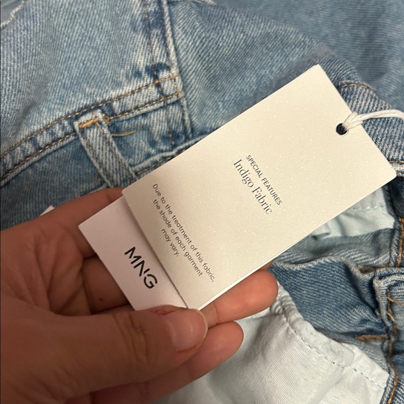 MANGO HIGH-WAISTED WIDE-LEG JEANS SIZE 6 - Picture 6 of 7